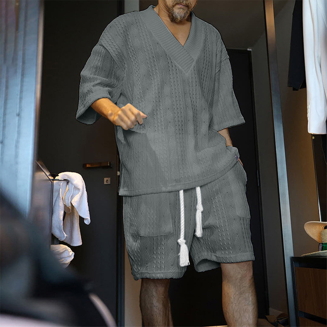 CÉLINO | Set décontracté et aéré pour hommes - Luviera Fashion