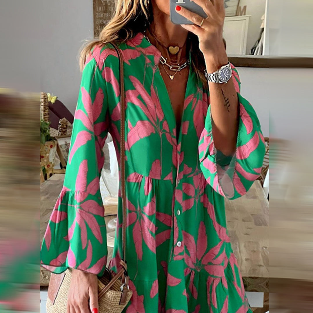 NOÉE | Robe Boho chic avec des détails délicats - Luviera Fashion