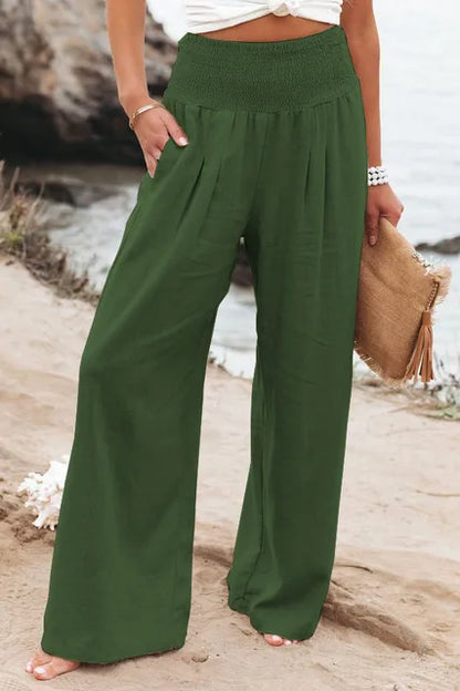 Pantalon en Lin Femme