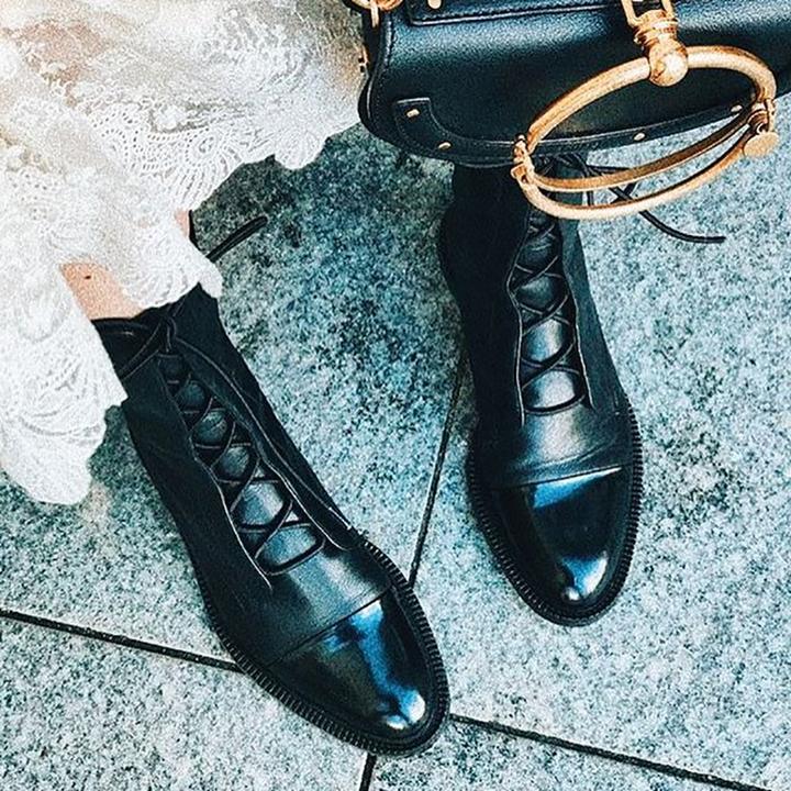 AMANDA | Bottines chics avec talons tendance - Luviera Fashion