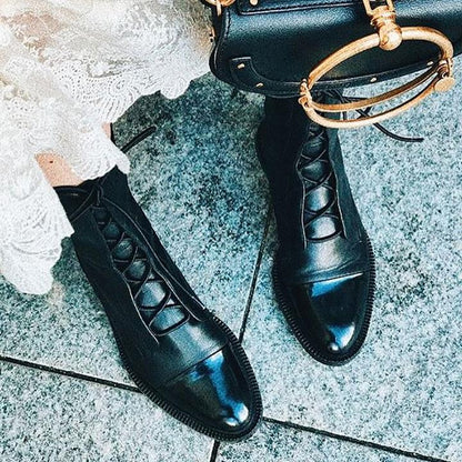 AMANDA | Bottines chics avec talons tendance - Luviera Fashion