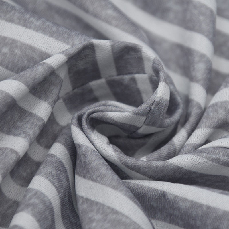 Combinaison Élégante et Aérée pour Femme avec Ceinture et Rayures – Nayla