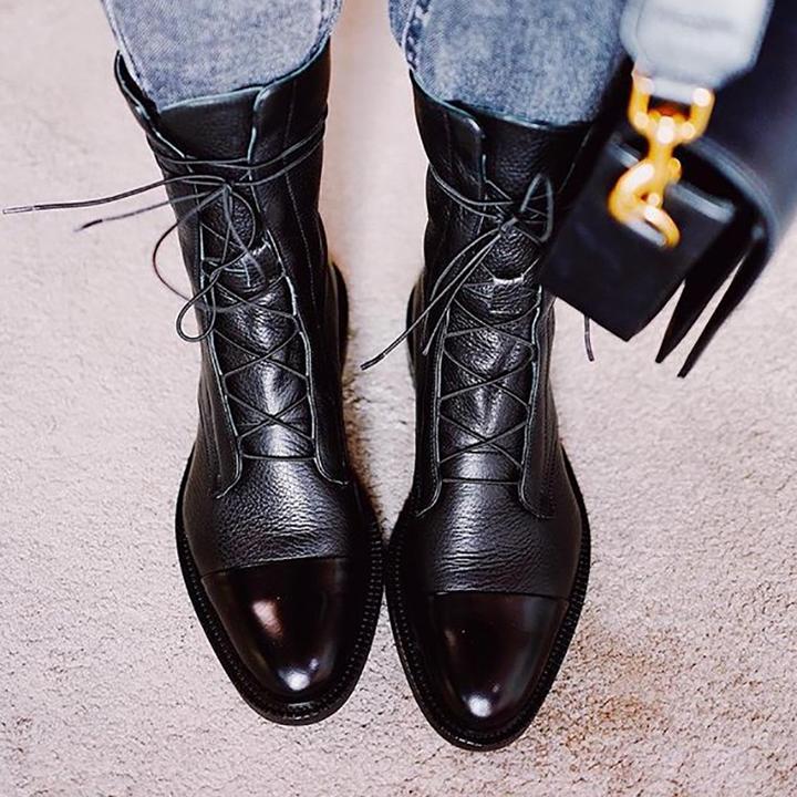 AMANDA | Bottines chics avec talons tendance - Luviera Fashion