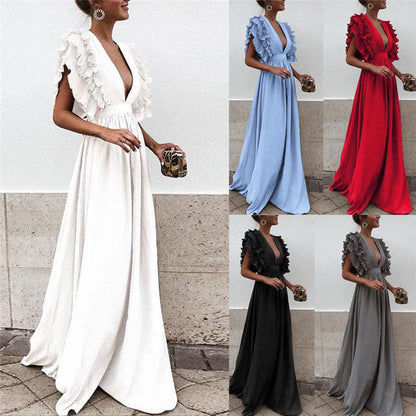 Robe longue d'été pour femmes - MacksDress