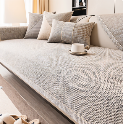 Élégante housse de canapé durable et résistante aux rayures !