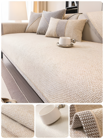Élégante housse de canapé durable et résistante aux rayures !