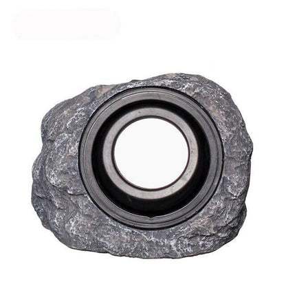 RockyLight - Lampe solaire d'extérieur au design en pierre pour l'éclairage paysager