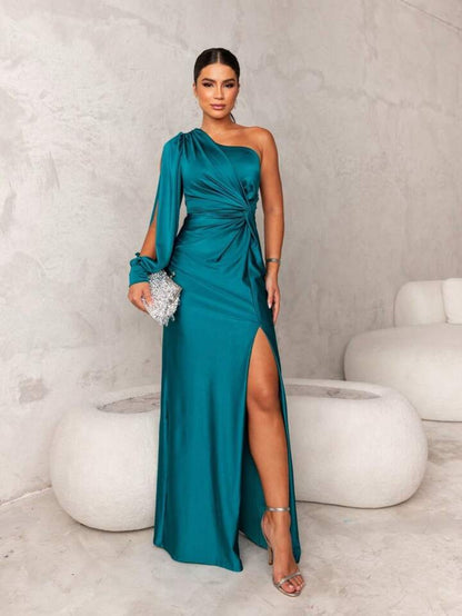 Robe de soirée asymétrique élégante - Ravina