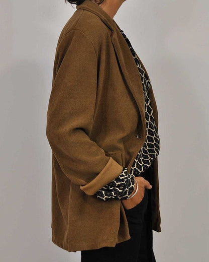 ALIX | Chemisier en V Midi au Style Décontracté - Luviera Fashion