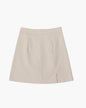 Mini jupe droite Oxford