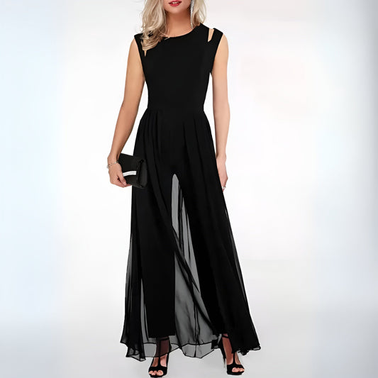 Élégant Jumpsuit en Lin pour Femmes - Modèle Sofia
