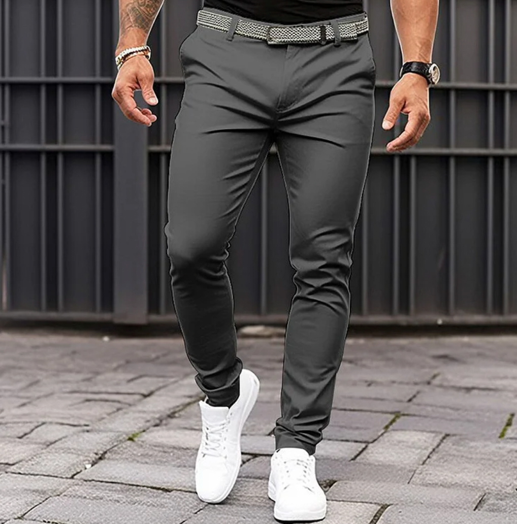 SANDRIN | Pantalon Homme Confortable et Relaxed Fit - Luviera Fashion