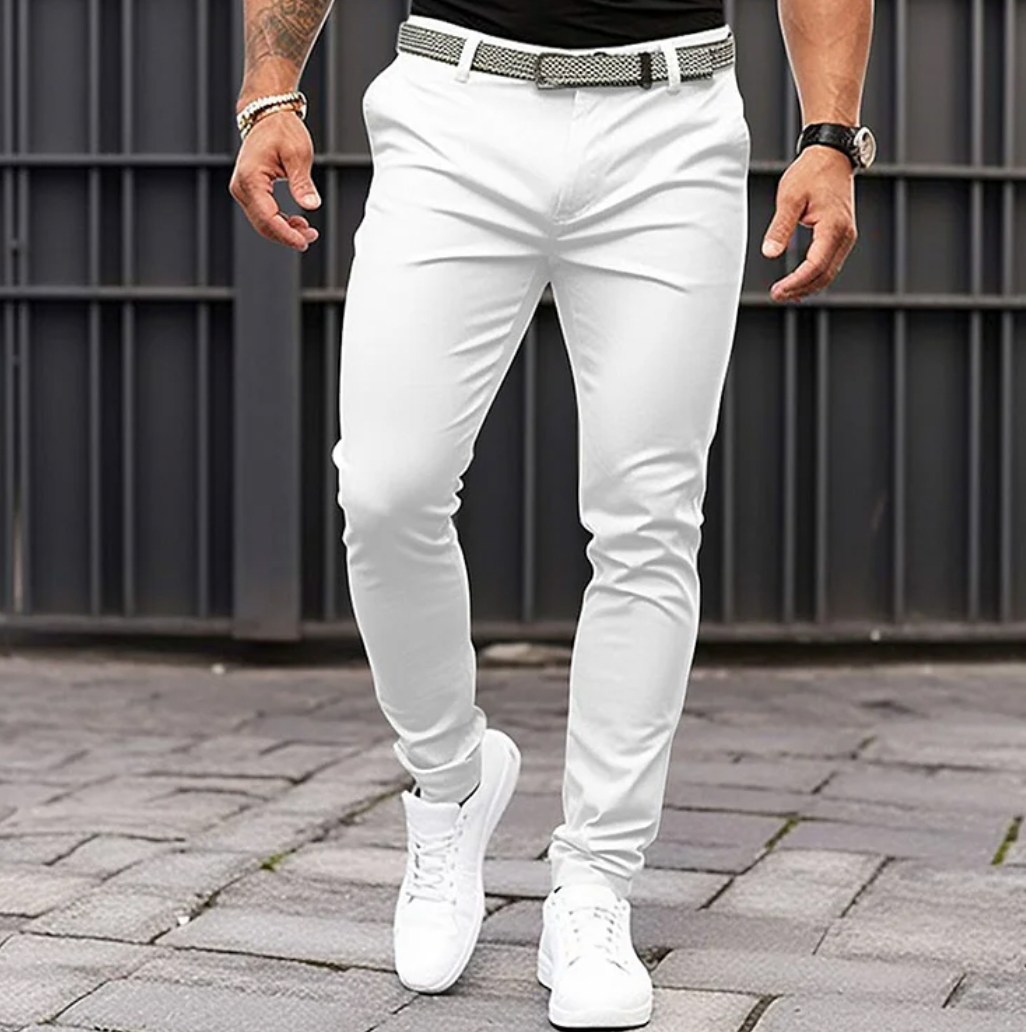 SANDRIN | Pantalon Homme Confortable et Relaxed Fit - Luviera Fashion