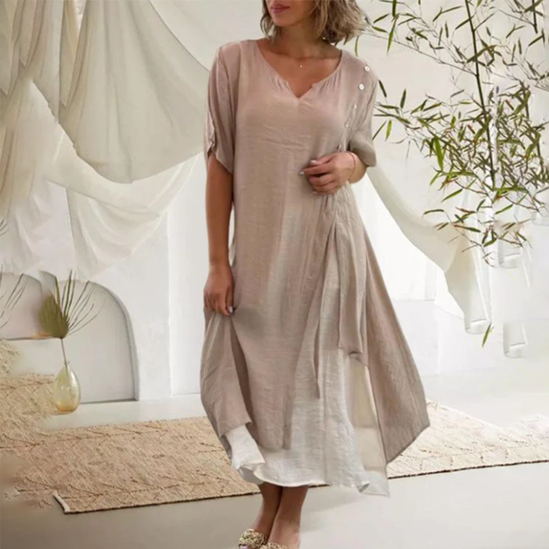 CLAIRE | Robe légère raffinée - Luviera Fashion