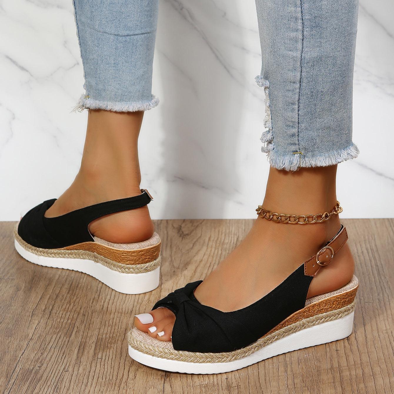 Sandales compensées été 2025 pour femmes - ComfiLift