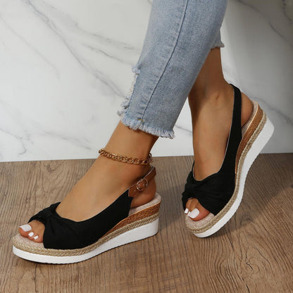 Sandales compensées été 2025 pour femmes - ComfiLift