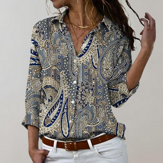 ALYA | Blouse chic au tombé parfait - Luviera Fashion