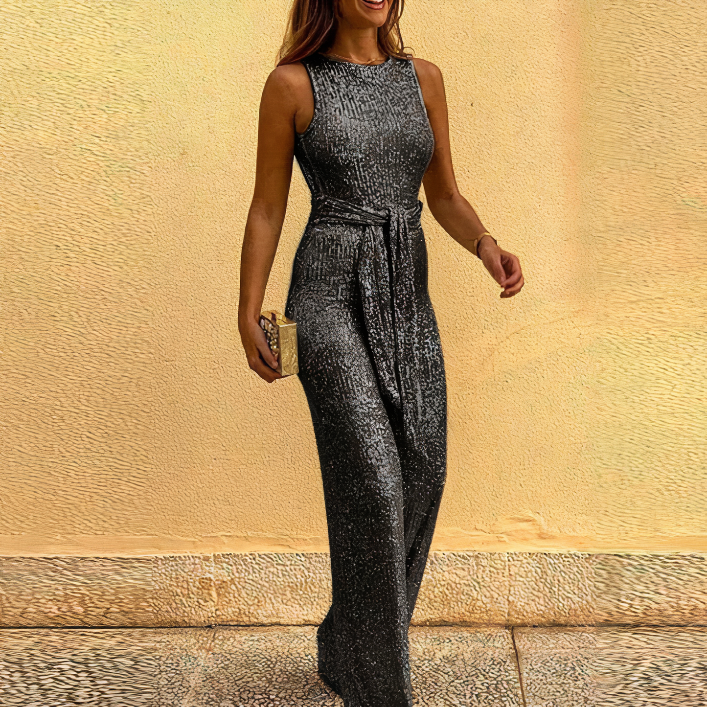 Celeste - Scintillating Spring Jumpsuit