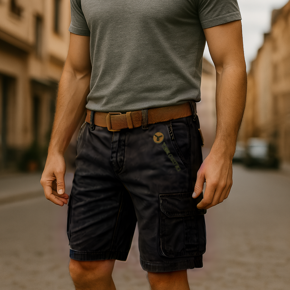 Shorts cargo multifonctionnels pour hommes - Ethan, collection été 2025