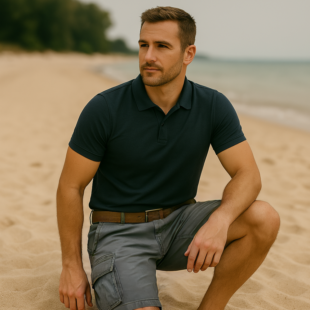 Shorts cargo multifonctionnels pour hommes - Ethan, collection été 2025