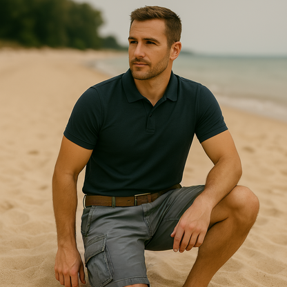 Shorts cargo multifonctionnels pour hommes - Ethan, collection été 2025