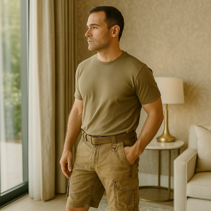 Shorts cargo multifonctionnels pour hommes - Ethan, collection été 2025