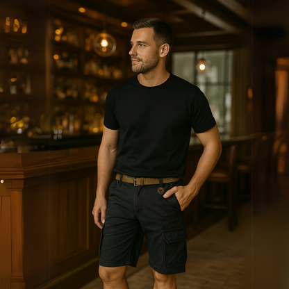 Shorts cargo multifonctionnels pour hommes - Ethan, collection été 2025