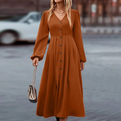 NOÉE | Robe chic à manches longues pour un style intemporel