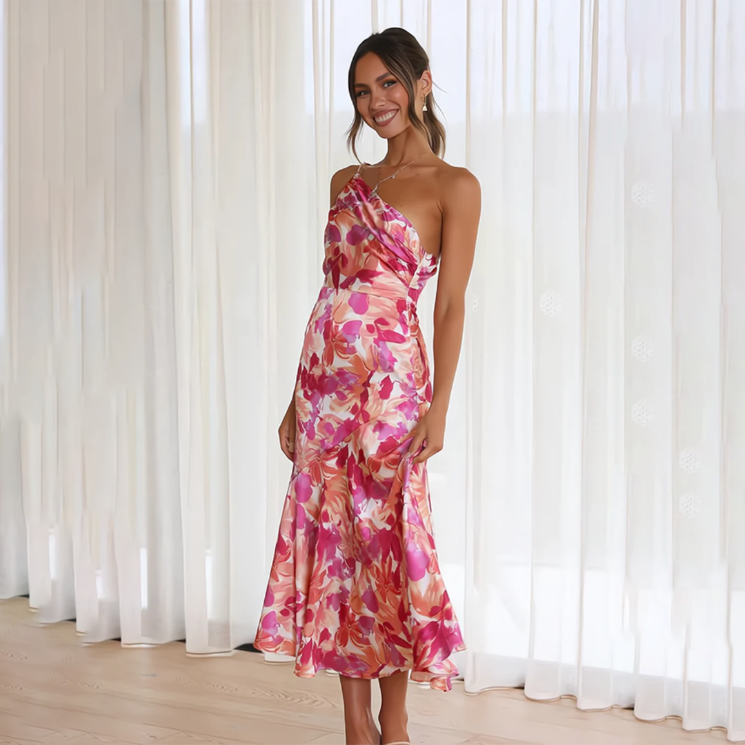 NOVA | Robe à fleurs raffinée pour un look romantique - Luviera Fashion