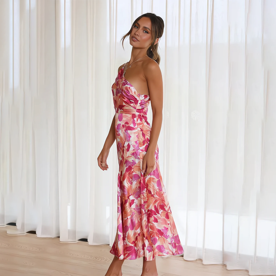 NOVA | Robe à fleurs raffinée pour un look romantique - Luviera Fashion