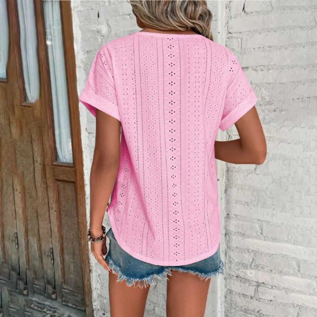 LILOU | Chemise ample et décontractée pour femmes - Luviera Fashion