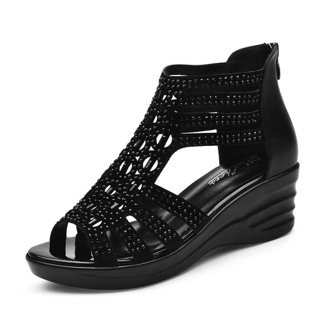 EVA | Chaussons élégants en cuir