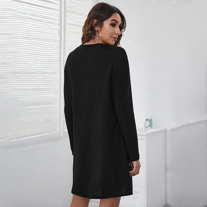 MAUD | Robe tendance avec manches longues et allure chic - Luviera Fashion