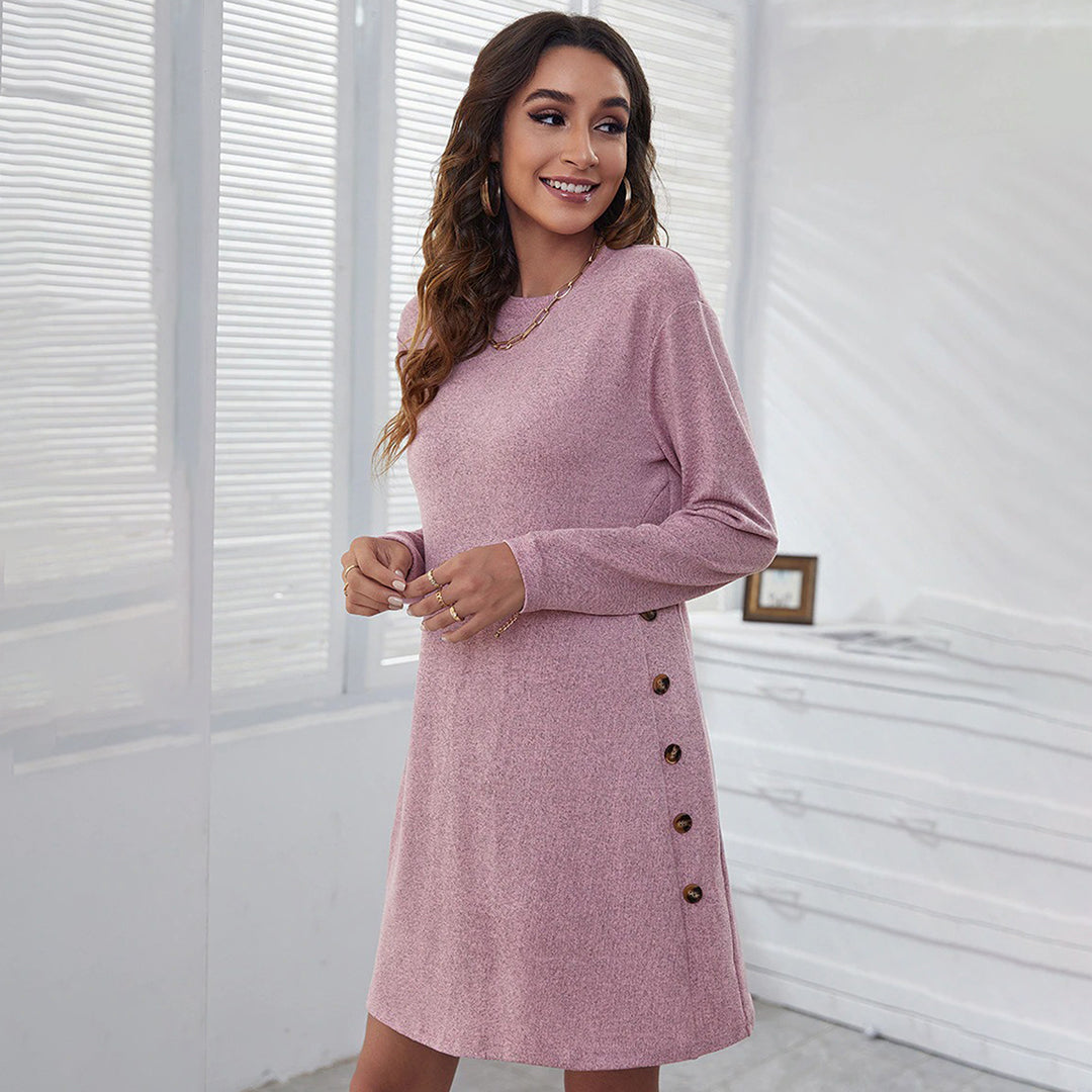 MAUD | Robe tendance avec manches longues et allure chic - Luviera Fashion