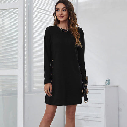 MAUD | Robe tendance avec manches longues et allure chic - Luviera Fashion