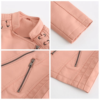 VIRGINIE | Manteau en cuir élégant et intemporel pour femme - Luviera Fashion