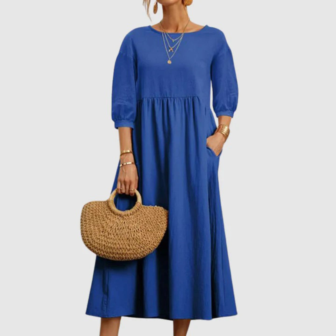 ALMA | Robe longue stylée - Luviera Fashion