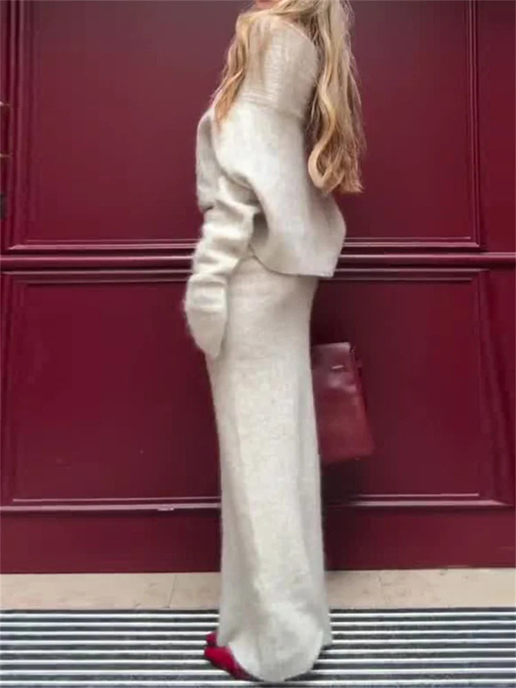 ANIKA | Ensemble pull & jupe - Luviera Fashion