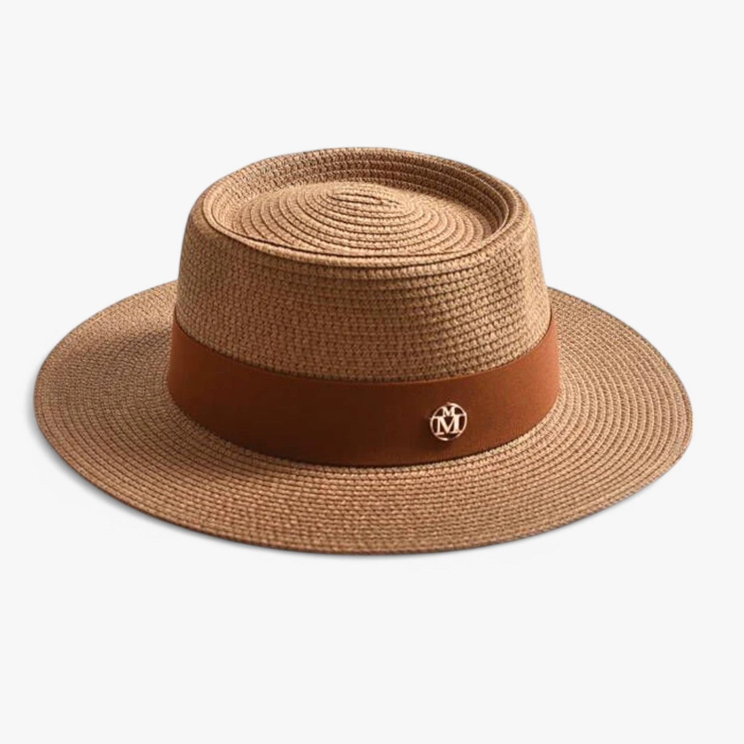 Élégant chapeau de paille pour femmes – Protection solaire