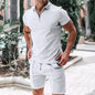 Ensemble d'été élégant et aéré pour hommes – Polo et shorts Nilo