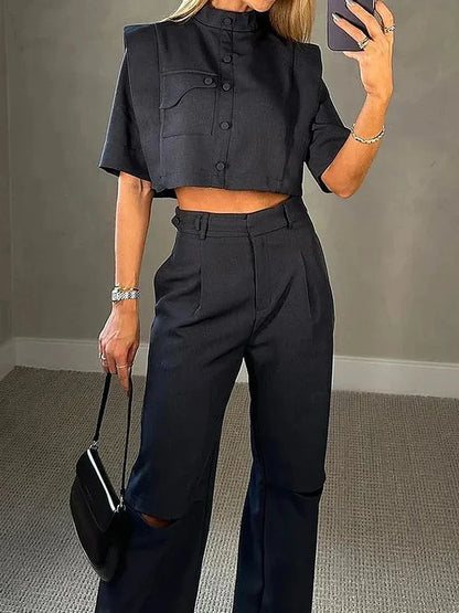 LUCY | Costume élégant et décontracté pour une allure moderne - Luviera Fashion