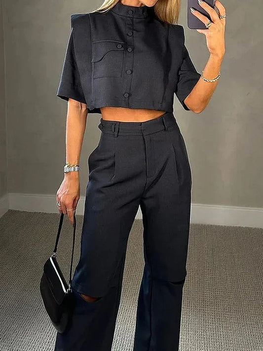 LUCY | Costume élégant et décontracté pour une allure moderne - Luviera Fashion