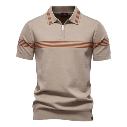 Nino T-Shirt | Relaxed Knit Polo