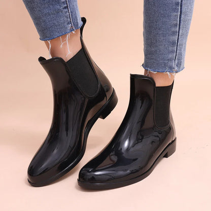 ZARA | Bottines glossy chic
