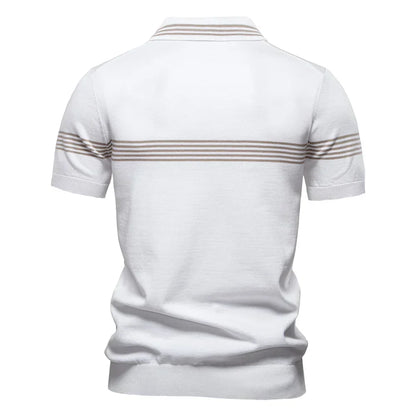 Nino T-Shirt | Relaxed Knit Polo