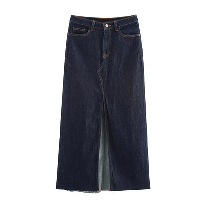 MIRA | Gilet denim tendance - Luviera Fashion