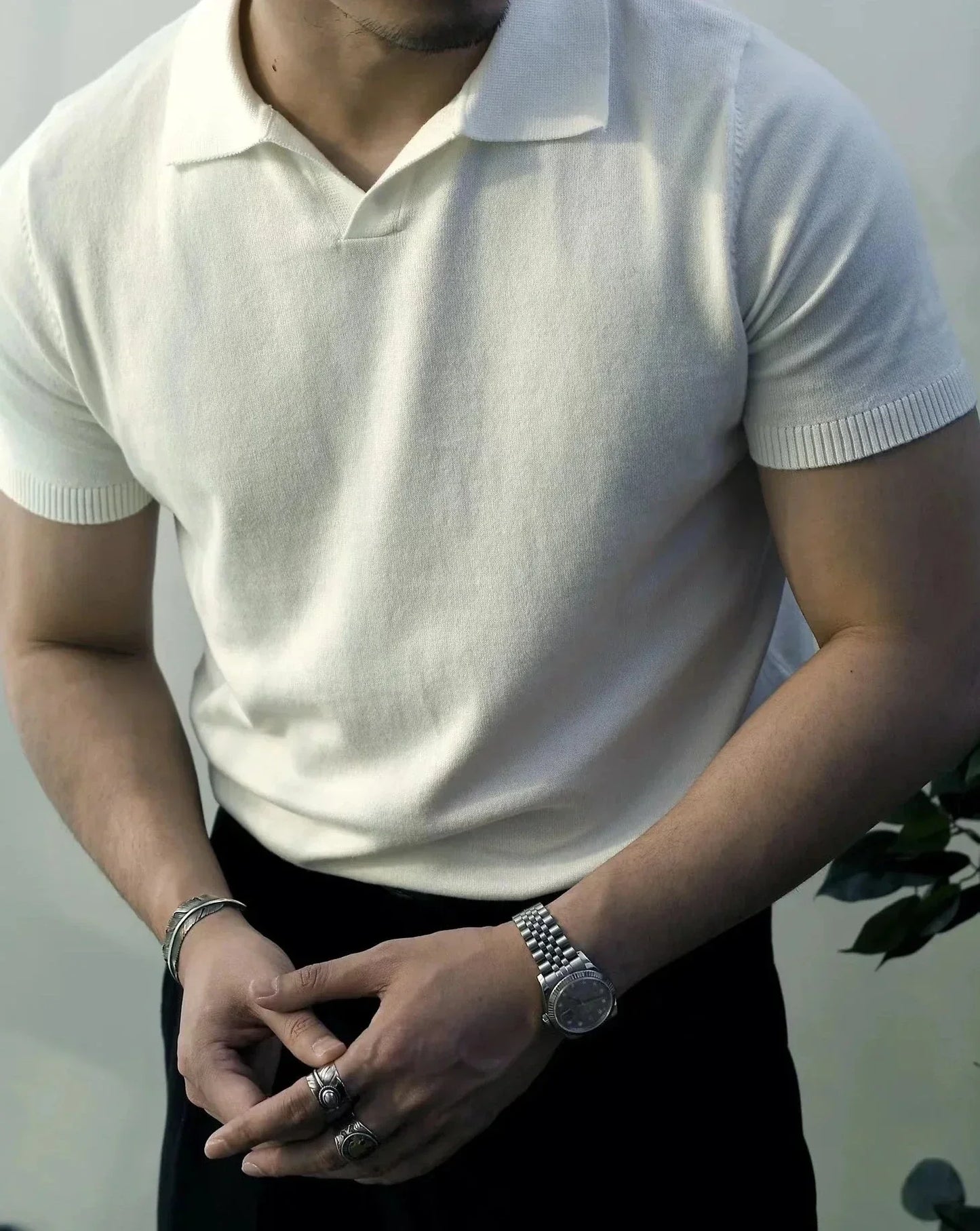 BERNARD | Polo raffiné style Old Money pour hommes - Luviera Fashion