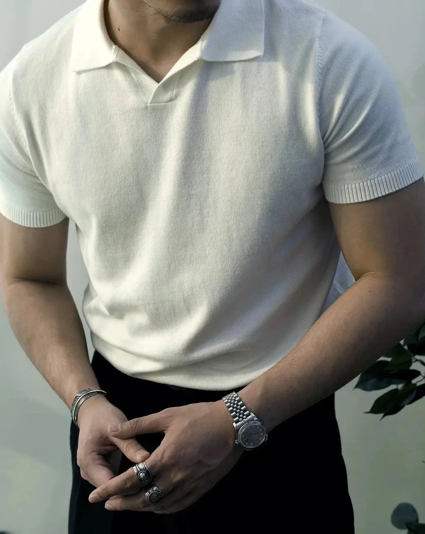 BERNARD | Polo raffiné style Old Money pour hommes - Luviera Fashion