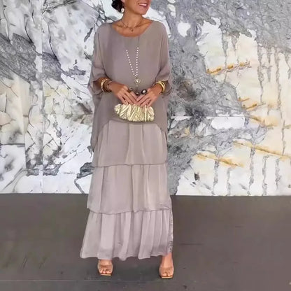 LEPPA | Robe d'été tendance à manches courtes - Luviera Fashion