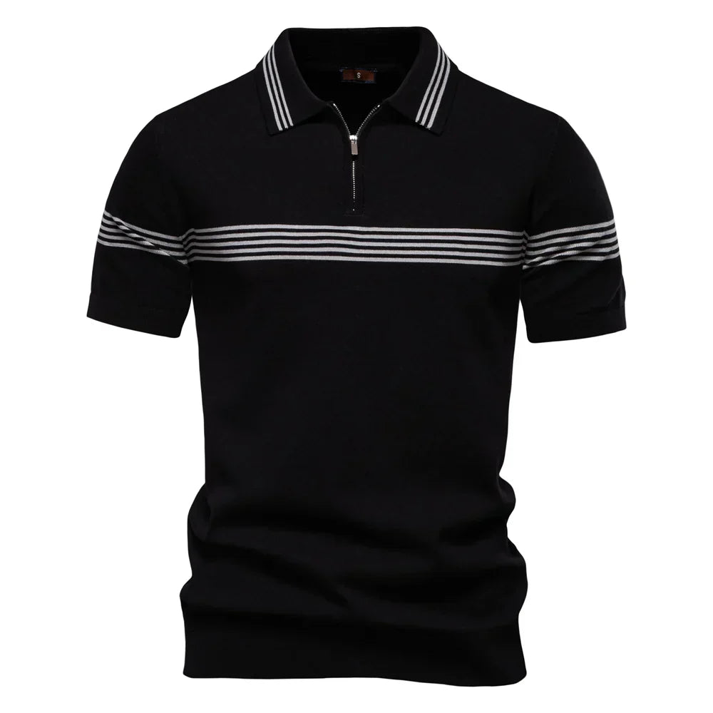 Nino T-Shirt | Relaxed Knit Polo
